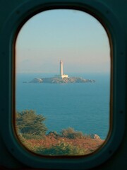 Fototapeta premium View from the window, seascape