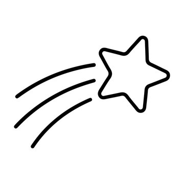 Shooting Star and Comet Icon