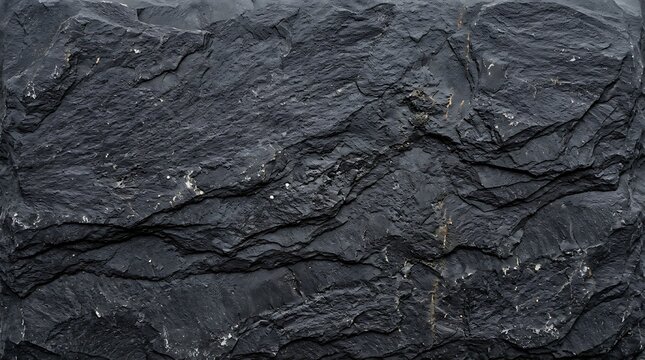 Aerial view of a vast black solidified lava field with deep cracks and rugged volcanic rock formations