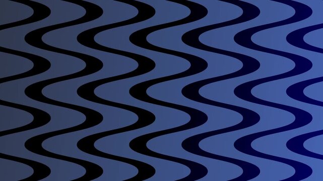 Abstract Wavy Vertical Stripe Gradient Animation Background in 4K