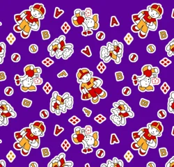 Set aus vielfältigen nahtlosen Mustern mit floralen, ethnischen und abstrakten Motiven © Febricaa textile 