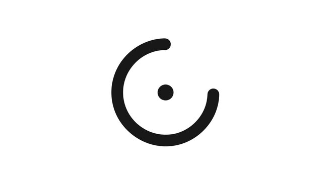 Smiling face emoticon symbol icon.