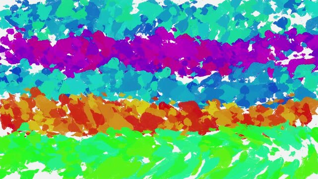 Bright moving background, beautiful animation for design