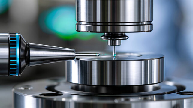 Precision dimensional inspection system supporting quality assurance in advanced manufacturing, engineering excellence concept, precision inspection, quality assurance, advanced