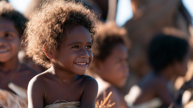 Vibrant Expressions of Youth During the Traditional Asmat Culture Festival Celebration in Papua