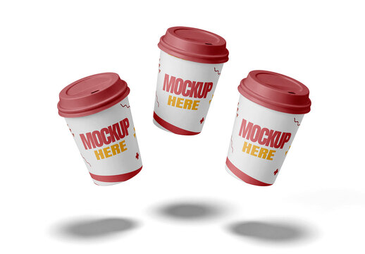 Paper Coffee Cup Mockup