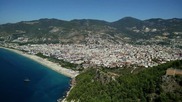  4K Alanya Turkey Turkish Tourist Paradise in 2014