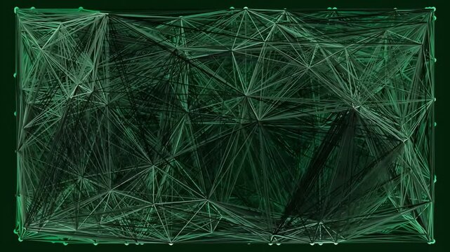 Abstract Network Connection Background Loop