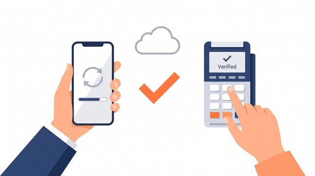 Mobile payment verification with card terminal