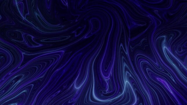 Purple and Blue Neon Fluid Flow Seamless Loop Motion Background