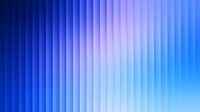 Abstract fractal glass texture with ribbed light refraction. Futuristic digital background featuring prismatic distortion and vibrant blue gradients.
