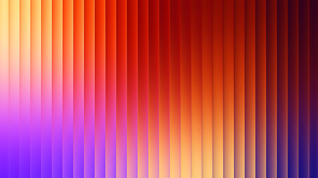 Vibrant fractal glass texture with ribbed distortion effect. Abstract geometric light refraction pattern for modern digital design.