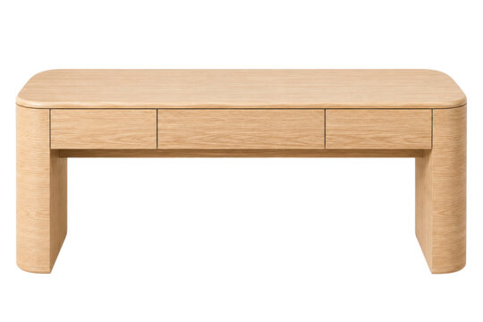 Modern Oak Console Table Minimalist Luxury Wooden Furniture Design