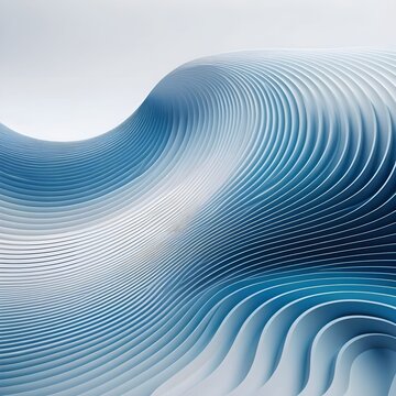 Abstract Circular Wave Pattern Background with Concentric Rings
