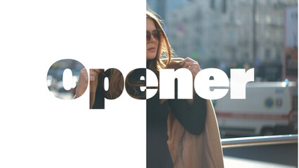Fast & Clean Animated Slideshow Opener Template