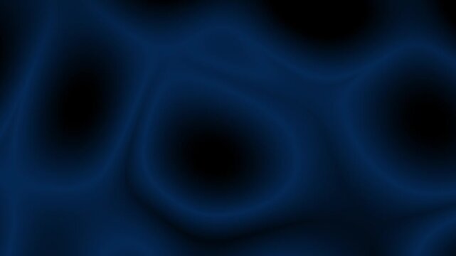 Black and blue liquid cyber wave flame futuristic abstract background animation, visual motion graphics