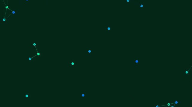 Abstract Network Connection Background Loop