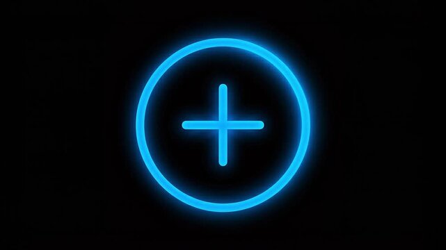 cross on blue background