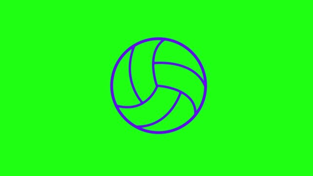 Glowing Neon Chat GPT Icon Animation. AI Chatbot Logo Loop, Technology UI Symbol, and Virtual Assistant Visual Effect. 4k motion video.