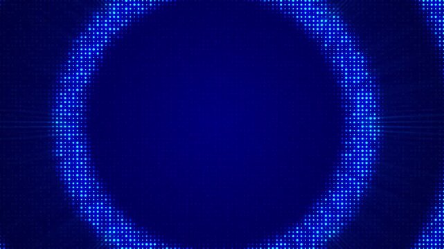 Cyan pixel border visual dotted vertical light columns, dark middle, futuristic screen texture. tech headers, title cards, live stream frames, data overlays, gaming backgrounds, digital motion design.