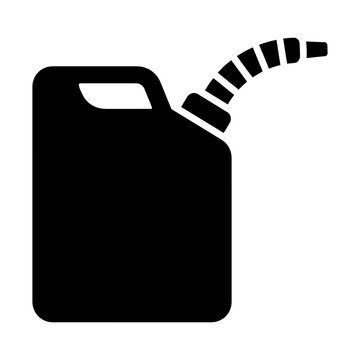 pump oiler glyph icon