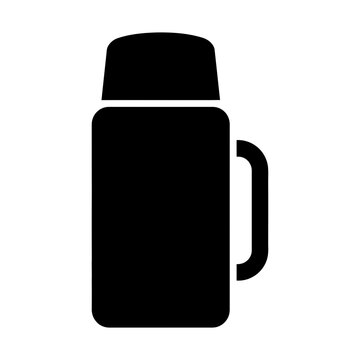 thermos glyph icon