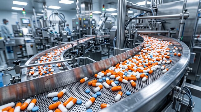 Indian pharmaceutical companies with advanced laboratories and automated machinery reflect India's growth in pharmaceutical sector