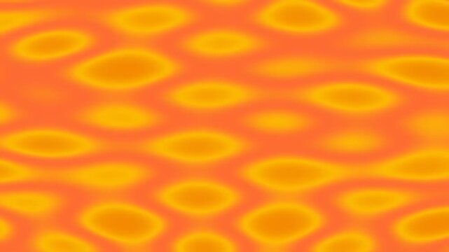 Abstract Orange and Yellow Organic Pattern Background Loop