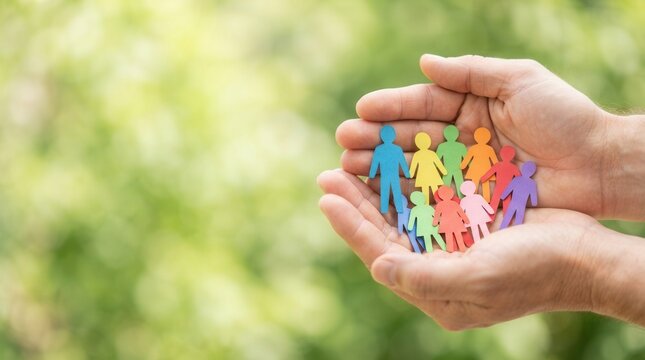 Business Employment Leadership and Diversity And Inclusion concept.