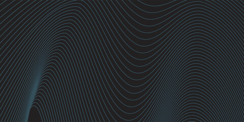 The monochromatic abstract background features soft blue light streaks on a dark gradient field. © pojur