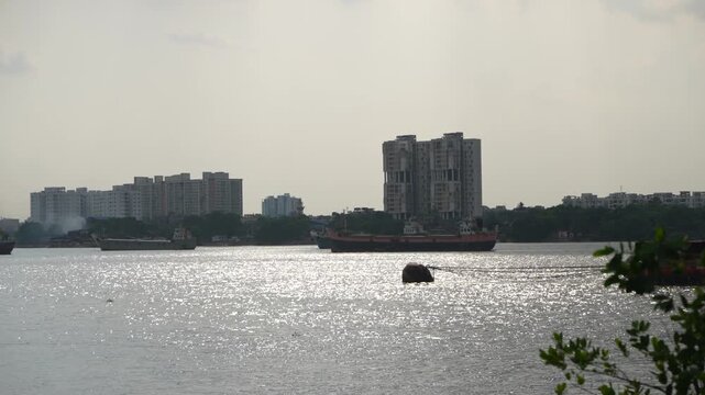 The Ganges is a sacred and important river that divides Kolkata and Howrah into two parts. The Howrah Bridge and the Second Hooghly Bridge, built over this river, connect two districts in West Bengal.
