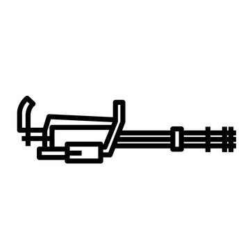 rotary machine gun