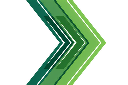 Diagonal chevron pattern in shades of green layered on transparent background stripes