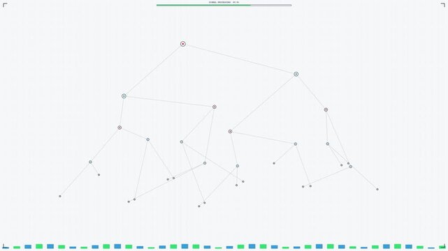 Abstract Data Flow Visualization with Branching Decision Tree Structure