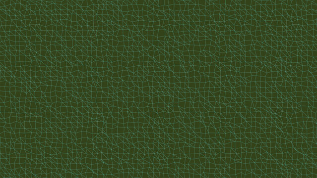 Abstract Dark Green Low Poly Geometric Polygon Mesh Vector Background