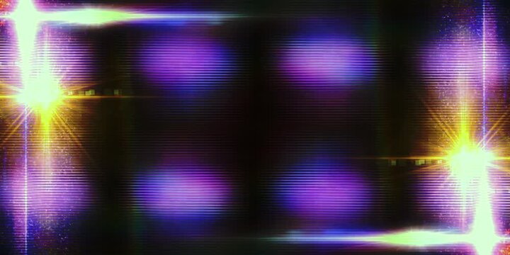 Luminous waves of color drift behind ribbed glass. Vibrant flowing waves of color shimmer through textured glass. Fractal glass refracts light into gentle waves with radiant colors. Fluid rainbow moti