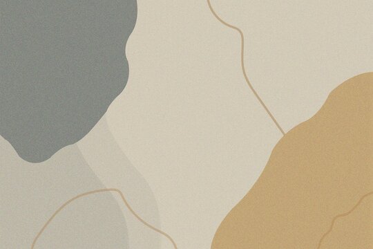 Minimalist Abstract Wave Background Vector with Earth Tones and Wavy Lines