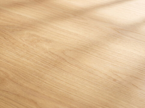 Natural Light Oak Wood Texture Background with Copy Space