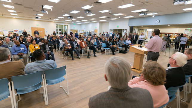 Engaging Public Speaking Event at Community Center: Boost Your Insight with Multicultural Dialogue and Professional Collaboration