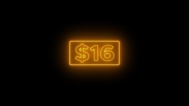 0 to 30 dollar counting animation. A success story of making 30 dollars from 0 dollar. Count-up US dollar animation from 0 to 30 dollars