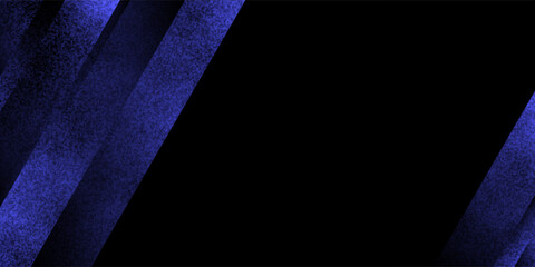 Abstract blue diagonal stripes background with cosmic nebula and starry sky texture for design, science fiction. vector eps10 © MOH