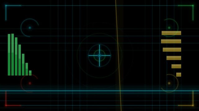 HUD ultimate sci-fi overlay all elements animated alpha