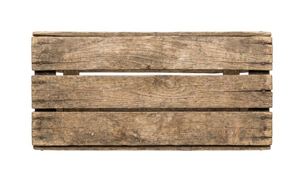 Rustic wooden crate png Weathered wood plank cutout Vintage wooden box png Old wood plank cutout Empty wooden crate png Textured wood box isolated transparent background image