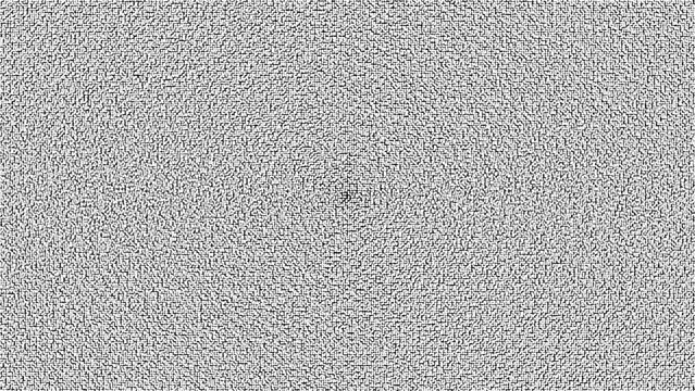 Intricate black and white line pattern with abstract geometric monochrome background repeating