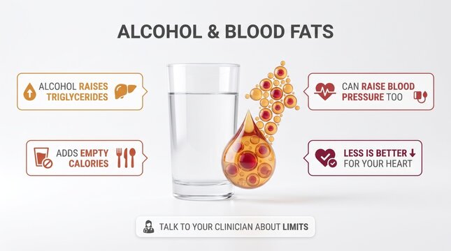 Alcohol and triglycerides
