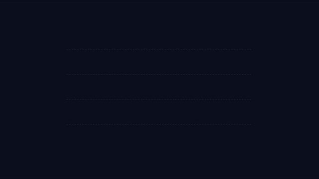 Minimalist neon audio equalizer bars pulsing on dark animation 4k background, for music visualization, and digital interface