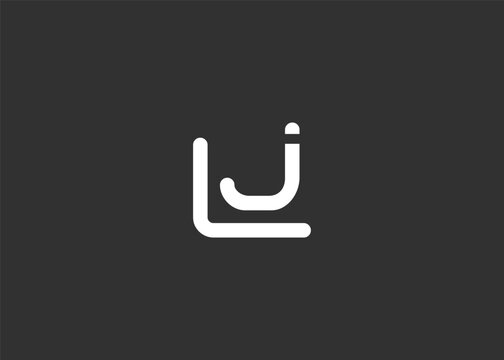 Text JL logo design. This monogram Logo Mark for Branding and Corporate Identity