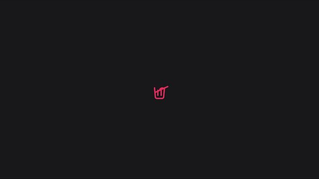 Minimalist trash can animation on dark 4k background, for ui ux, and digital interface, projects delete