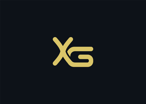 Text XG logo design. This monogram Logo Mark for Branding and Corporate Identity