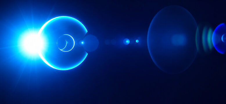 abstract blue hole background